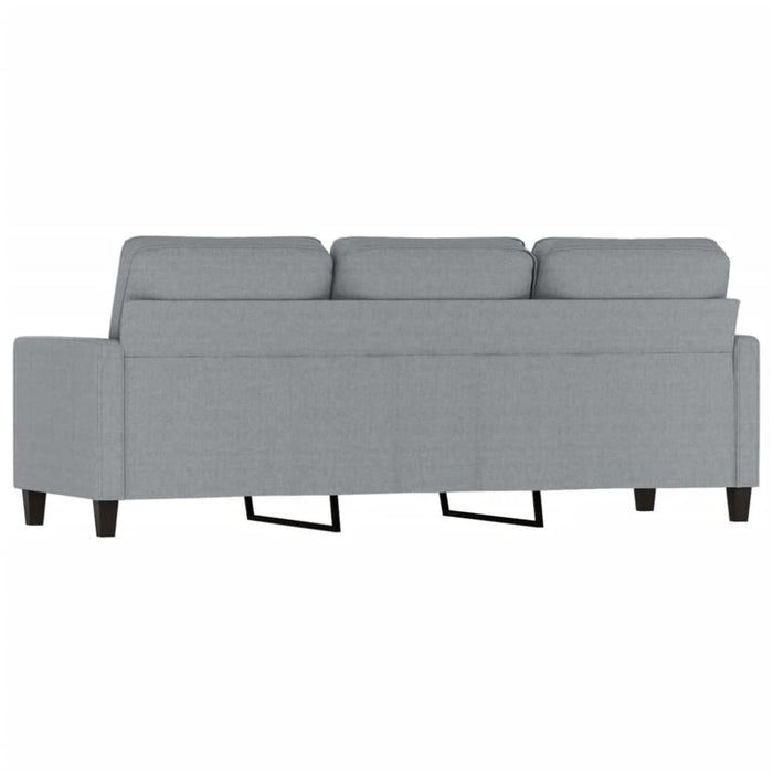 3-seater Sofa Light Grey 180 Cm Fabric Tpkoio