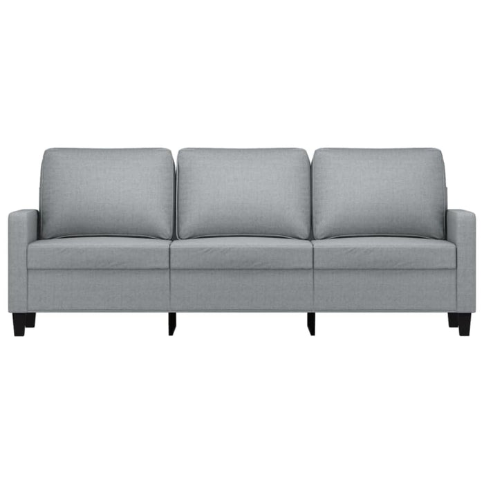 3-seater Sofa Light Grey 180 Cm Fabric Tpkoio