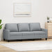 3-seater Sofa Light Grey 180 Cm Fabric Tpkoio