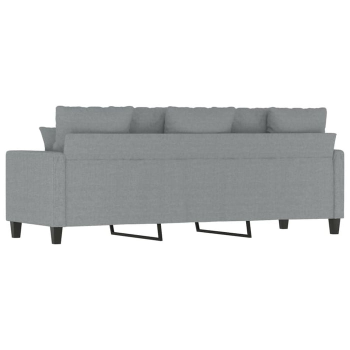 3-seater Sofa Light Grey 180 Cm Fabric Tpkxip