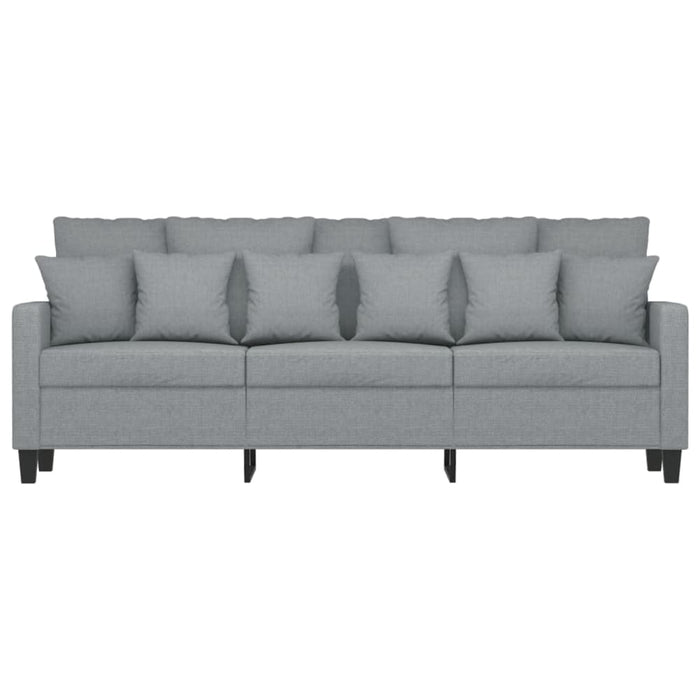 3-seater Sofa Light Grey 180 Cm Fabric Tpkxip