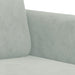 3-seater Sofa Light Grey 180 Cm Velvet Tpkapx