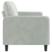 3-seater Sofa Light Grey 180 Cm Velvet Tpkapx