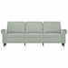 3-seater Sofa Light Grey 180 Cm Velvet Tpkptk