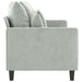 3 - seater Sofa Light Grey 180 Cm Velvet Tpktot