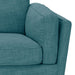 3 Seater Sofa Teal Fabric Lounge Set for Living Room Couch