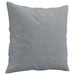 3-seater Sofa with Throw Pillows Light Grey 180 Cm Fabric