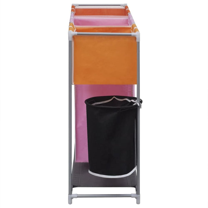 3-section Laundry Sorter Hamper with a Washing Bin Xaxbpn
