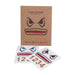 3 Sets Drone Shark Emoji Body Sticker Battery