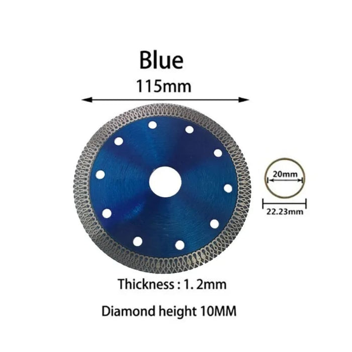 3 Size Turbo Diamond Saw Blade For Granite Marble Porcelain