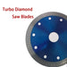 3 Size Turbo Diamond Saw Blade For Granite Marble Porcelain