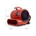 3-speed Carpet Dryer Air Mover Blower Fan 700cfm Sealed