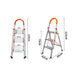 3 Step Ladder Multi-purpose Folding Aluminium Lightweight