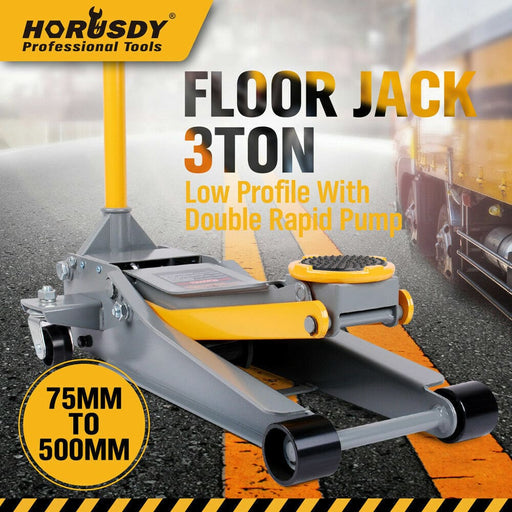 3 Ton Super Low Profile Hydraulic Floor Jack Car Trolley
