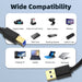 Usb 3.0 am to Bm Super Speed Printer Cable for Hp