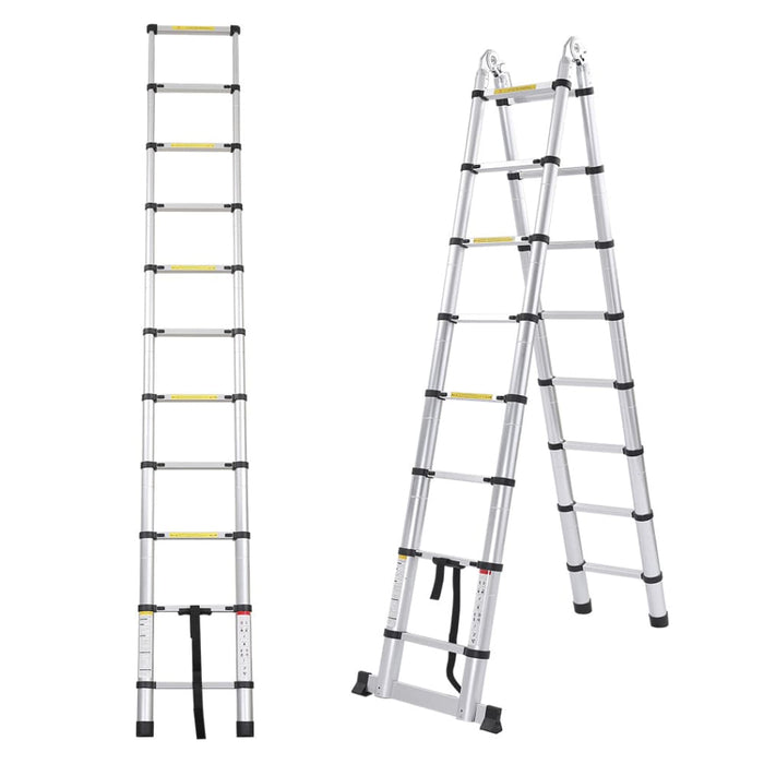 3.2m Telescopic Aluminium Multipurpose Ladder Extension