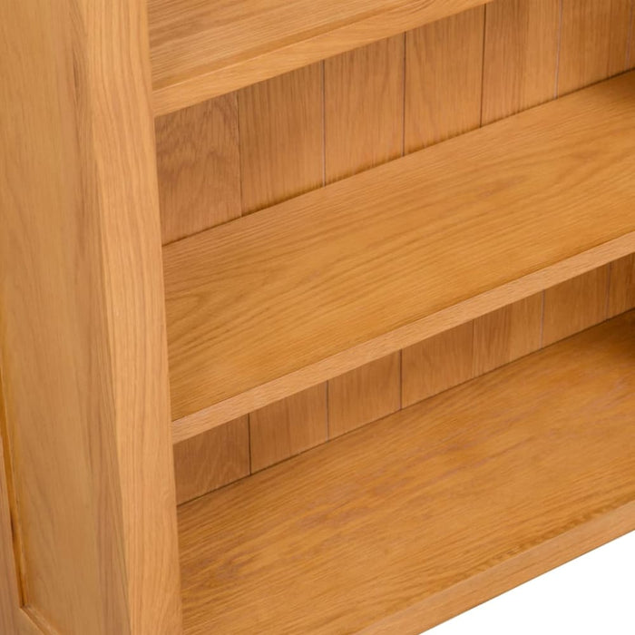 3 - tier Bookcase Solid Oak Wood Xaaaln