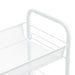 3-tier Kitchen Trolley White 46x26x64 Cm Iron Ttltxt