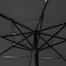 3-tier Parasol with Aluminium Pole Anthracite 2.5x2.5 m
