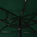 3-tier Parasol with Aluminium Pole Green 2.5x2.5 m Totnti