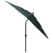 3-tier Parasol with Aluminium Pole Green 2.5x2.5 m Totnti