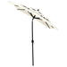 3-tier Parasol with Aluminium Pole Sand 2x2 m Totnaa