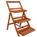 3-tier Plant Stand 50x63x80 Cm Solid Acacia Wood Atkka