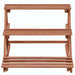 3-tier Plant Stand Cedar Wood 48x45x40 Cm Xalatl
