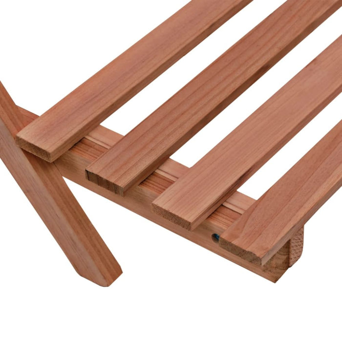 3-tier Plant Stand Cedar Wood 48x45x40 Cm Xalatl