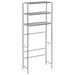 3-tier Storage Rack Over Laundry Machine Silver 69x28x169