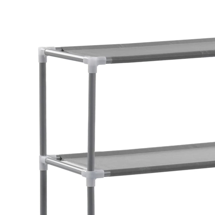 3-tier Storage Rack Over Laundry Machine Silver 69x28x169