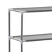 3-tier Storage Rack Over Toilet Silver 53x28x169 Cm Xnxala