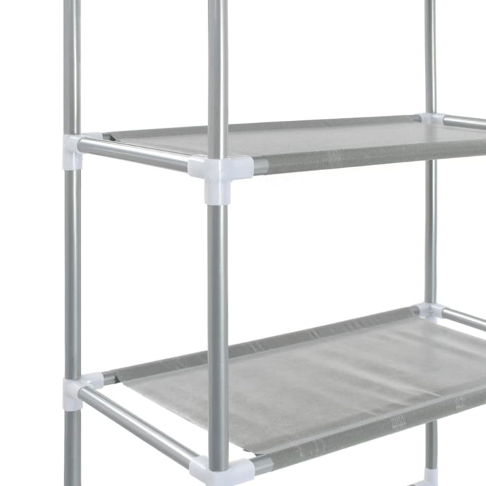 3-tier Storage Rack Over Toilet Silver 53x28x169 Cm Xnxala