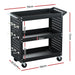 3 - tier Tool Cart Storage Trolley Toolbox Workshop Garage