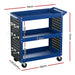 3-tier Tool Trolley Cart Workshop Wheels Mobile Work