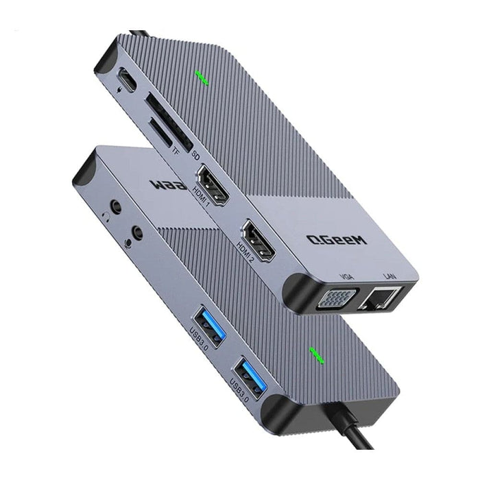 Usb Hub 3.0 Triple Display Dual Hdmi Vga Adapter Splitter