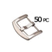 30 /50pcs Stainless Steel Buckle Strap Clasp Watch Band
