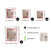 30 Pcs Photo Frame Set Wall Hanging Collage Picture Frames