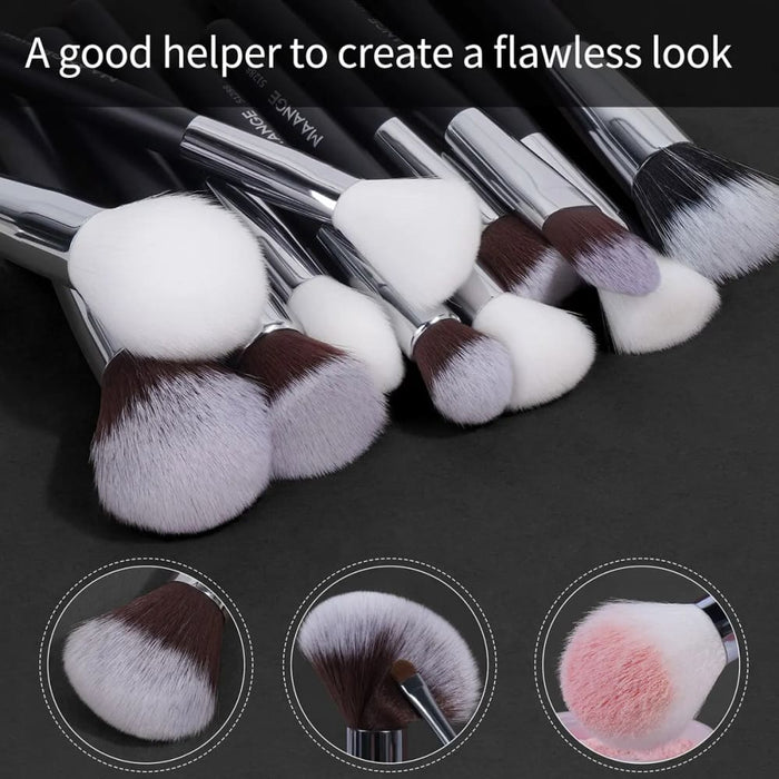 30 Piece Makeup Brush Set for Flawless Beauty