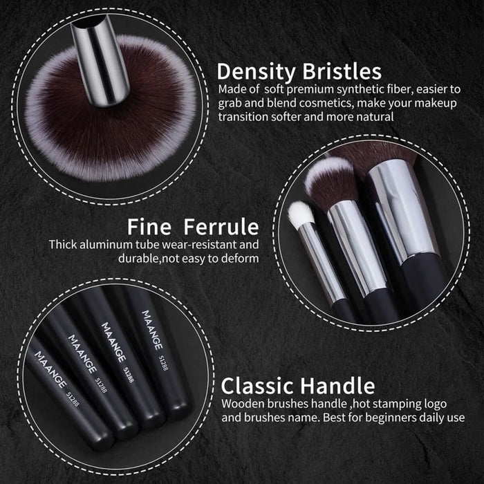 30 Piece Makeup Brush Set for Flawless Beauty