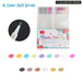 30 Soft Brush Metallic Art Markers Card Making Crafts Rock
