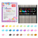30 Soft Brush Metallic Art Markers Card Making Crafts Rock