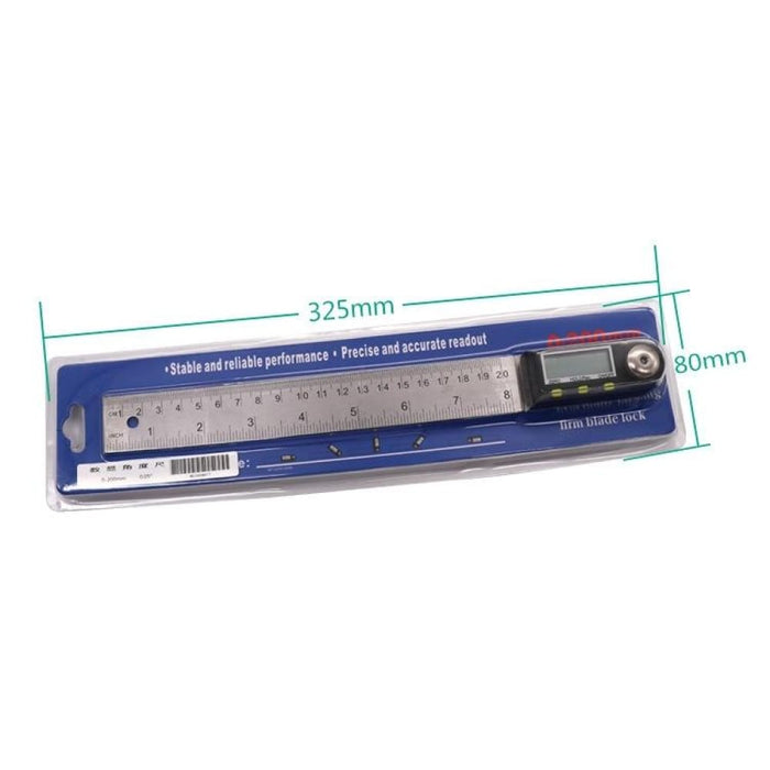 300mm 2-in1 Digital Angle Finder Meter Protractor