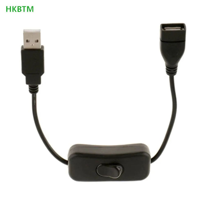 30cm Usb Extension Cable With Switch Button