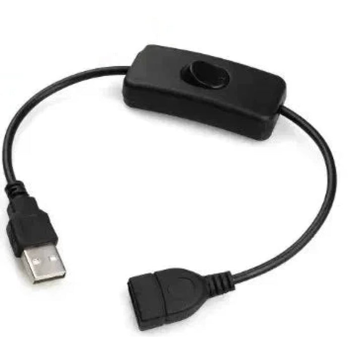 30cm Usb Extension Cable With Switch Button