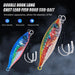 30g 10 Colour Set Of Slow Cranking Sea Fishing Lures
