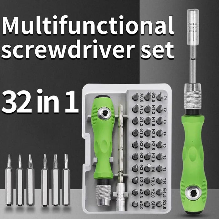 32 In 1 Magnetic Precision Screwdriver Set Household