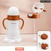 320ml Stainless Steel Baby Thermos Cup with Straw