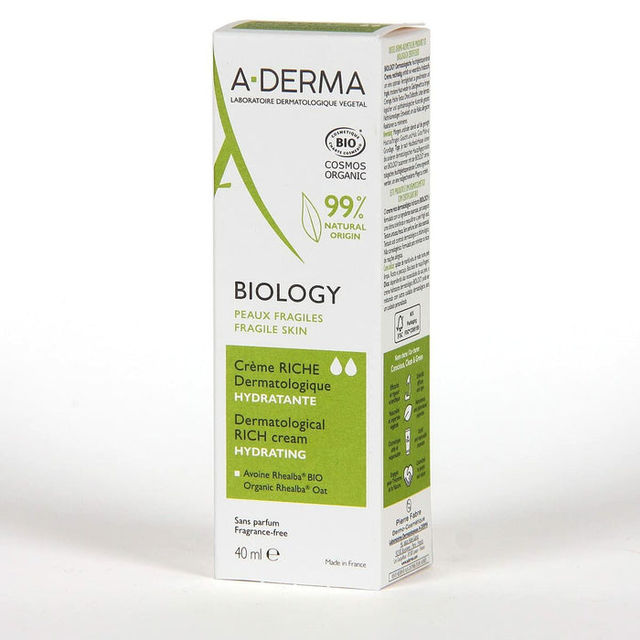 Hydrating Facial Cream By Aderma Biology 40 Ml