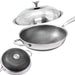 32cm 316 Stainless Steel Non - stick Stir Fry Cooking